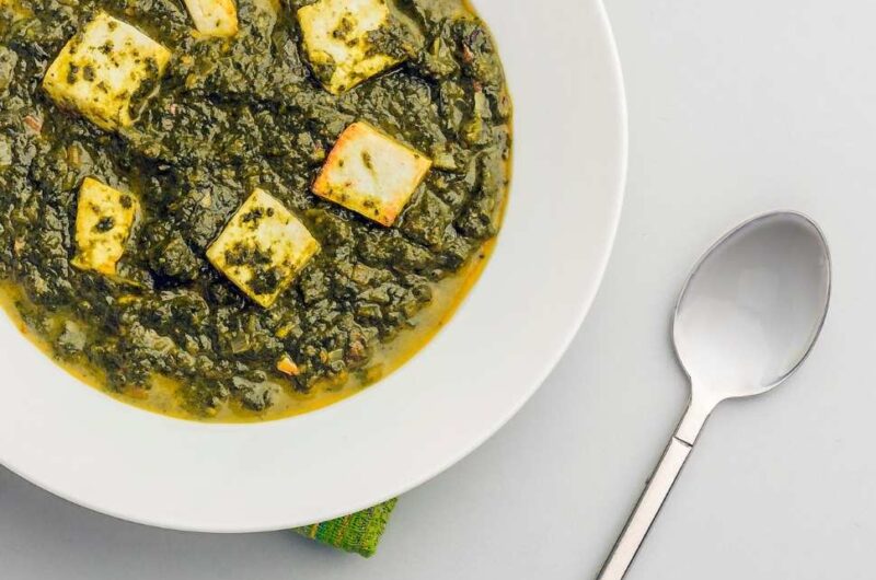Vegan Spinach and Tofu Curry Recipe