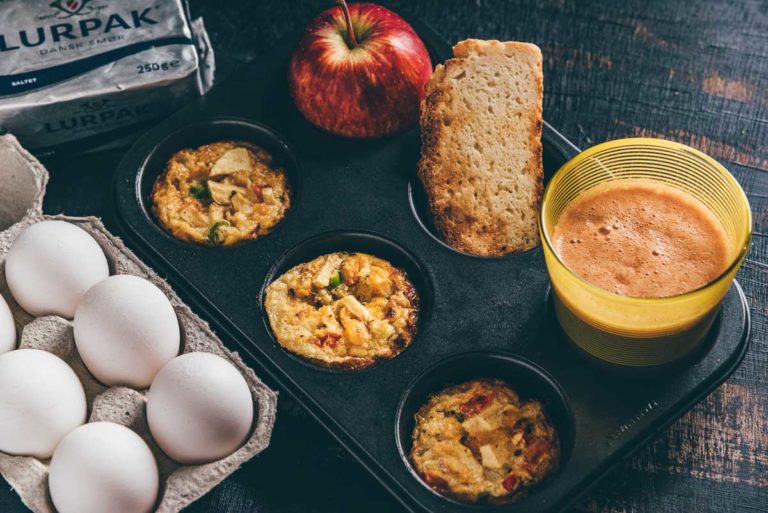 Apple Egg Breakfast Muffins