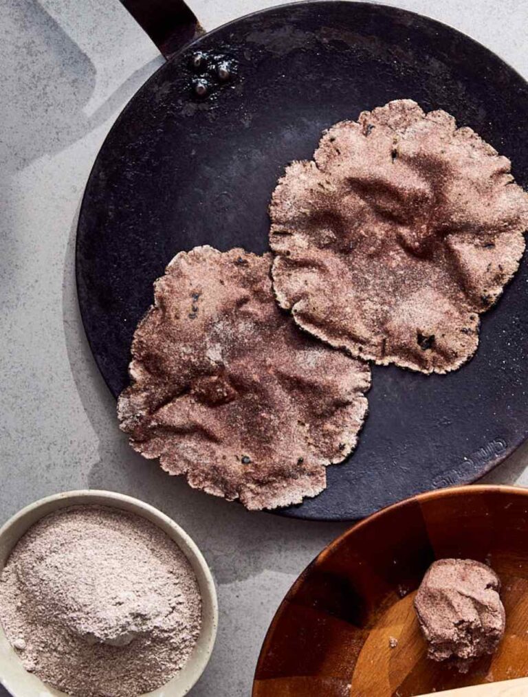 gluten-free ragi roti