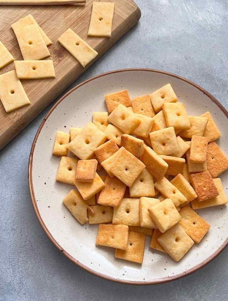 Homemade Cheese Crackers Recipe Glutenfreeindian homemade-cheese-crackers-recipe-glutenfreeindian